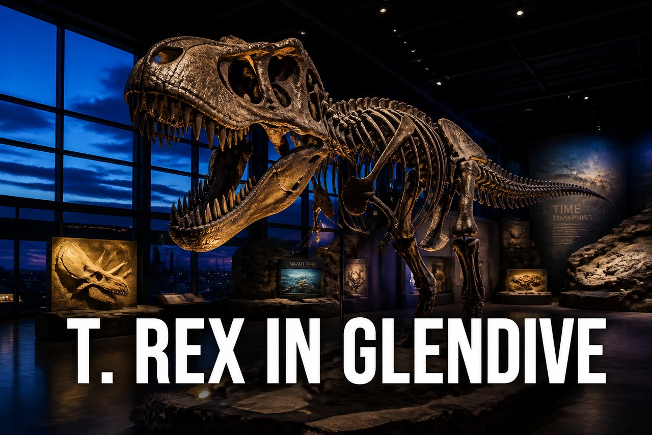 Glendive Dinosaur \& Fossil Museum: T. Rex in Glendive