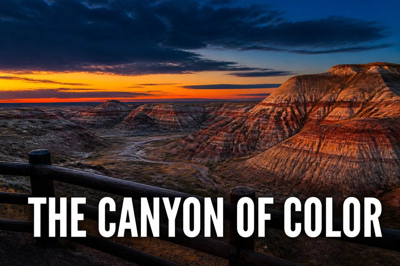 Painted Canyon: The Canyon of Color